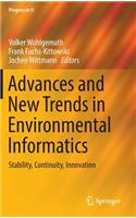 Advances and New Trends in Environmental Informatics