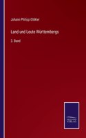 Land und Leute Württembergs