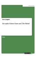 Der späte Günter Grass und Die Rättin