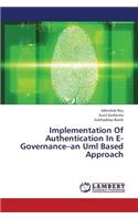 Implementation of Authentication in E-Governance-An UML Based Approach
