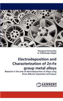 Electrodeposition and Characterization of Zn-Fe group metal alloys