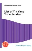 List of Yin Yang Yo! Episodes: (English)