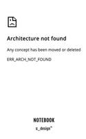 Notizbuch / Skizzenbuch für Architekten, Designer, Kunst / Design / Architektur Studenten