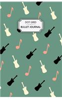 Music Violin Dot Grid Bullet Journal
