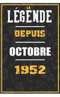 La Légende Depuis OCTOBRE 1952