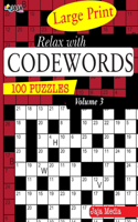 Relax with CODEWORDS: Vol. 3(3 Relax with Codewords)