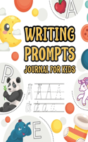 Writing Prompts Journal For Kids: 1st Grade to 5th Graders Cursive Handwriting Workbook For Kids kids Ages 2-6 Big Letter Tracing Abc Trace Books For Toddlers 2-4 years Gifts For Pre