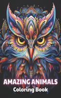Amazing Animals Coloring Book