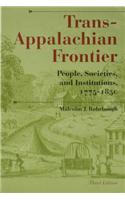 Trans-Appalachian Frontier, Third Edition