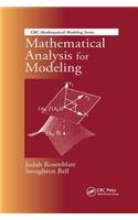 Mathematical Analysis for Modeling