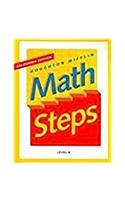 Houghton Mifflin Math Steps: Student Edition Level K 2000: Student Edition Level K 2000