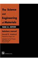 Science and Engineering of Materials