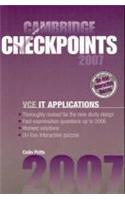 Cambridge Checkpoints VCE IT Applications 2007