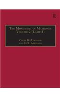 Monument of Matrones Volume 2 (Lamp 4)