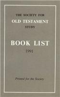 Society for Old Testament Study Book List 1991