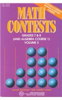 Math Contests - Grades Seventh and Eighth
