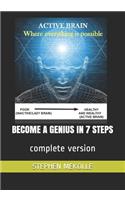 Become a Genius in 7 Steps