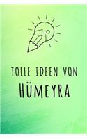 Tolle Ideen von Hümeyra: Kariertes Notizbuch mit 5x5 Karomuster für deinen Vornamen