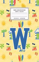Primary Composition Notebook Grades K-2 Story Journal W
