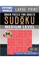 Sudoku Medium: (Sudoku Puzzles Book Large Print)