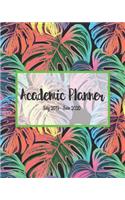 Academic Planner July 2019- June 2020: Weekly and Monthly Organizer with Notes and Inspirational Quotes