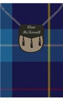 Clan McKerrell Tartan Journal/Notebook
