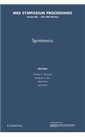 Spintronics: Volume 690