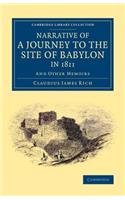 Narrative of a Journey to the Site of Babylon in 1811