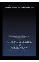 Judicial Recourse to Foreign Law