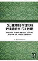 Calibrating Western Philosophy for India