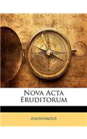 Nova ACTA Eruditorum