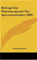 Beitrage Zur Pharmacognosie Der Apocyneenrinden (1889)
