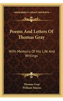 Poems And Letters Of Thomas Gray