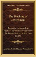 The Teaching of Government