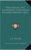 Verzameling Van Aanspraken, Gedichten En Jaarschriften (1826)