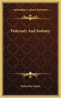 Pederasty And Sodomy