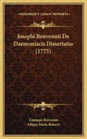 Josephi Benvenuti De Daemoniacis Dissertatio (1775)