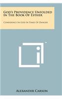 God's Providence Unfolded In The Book Of Esther: Confidence In God In Times Of Danger(English)