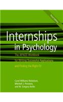 Internships in Psychology: The Apags Workbook for Writing Successful Applications and Finding the Right Fit