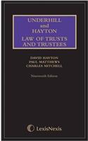 Underhill and Hayton Law of Trusts and Trustees