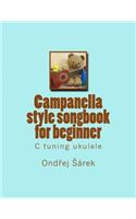 Campanella style songbook for beginner