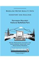 Baseline Water Quality Data: Kennesaw Mountain National Battlefield Park