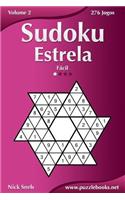 Sudoku Estrela - Fácil - Volume 2 - 276 Jogos