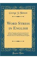 Word Stress in English