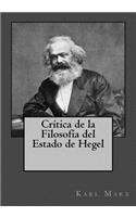 Crítica de la Filosofía del Estado de Hegel