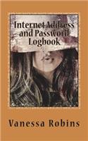 Internet Address and Password Logbook