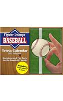 Finger League Baseball Daily Desk Trivia Calendar