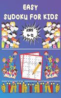 Easy sudoku for kids Ages 9-12