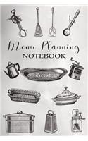 Menu Planning Notebook