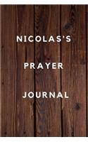 Nicolas's Prayer Journal